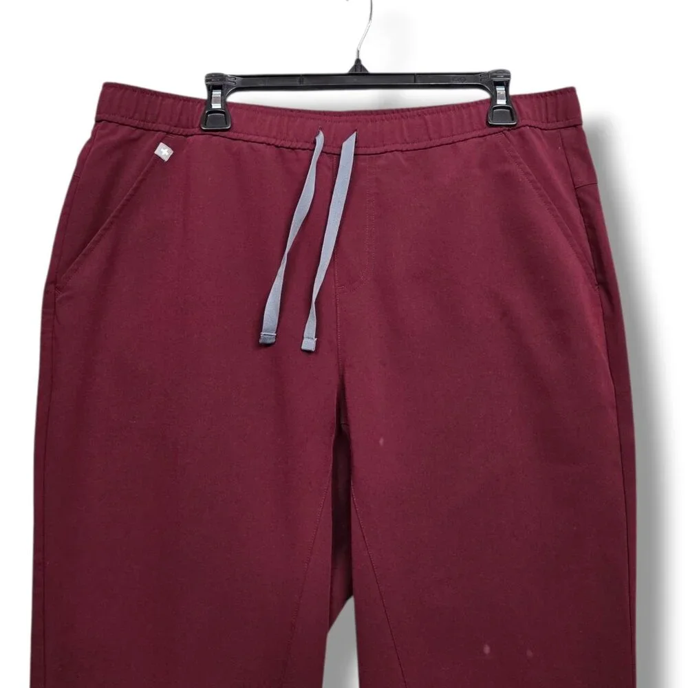 Figs Tansen Jogger Scrub Pants Mens‎ XL STAIN Burgundy MXXSW2004